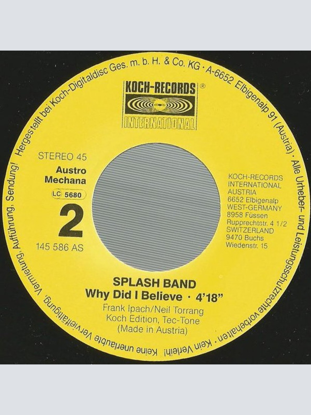 Vinyl / Splash-Band - Emotional Breakdown