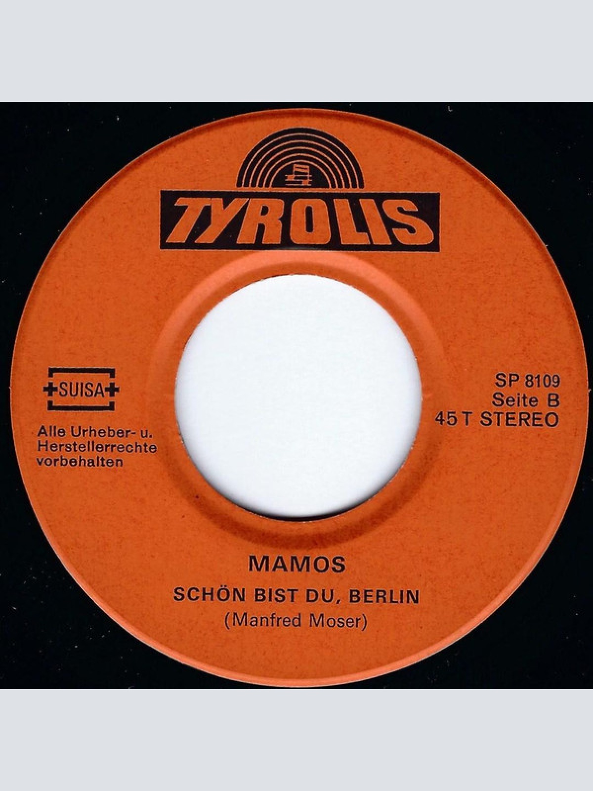 Vinyl / MaMos - MS Berlin / Schön Bist Du Berlin