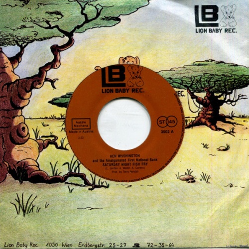 Vinyl / Ken Washington And The Amalgamated First National Bank - Saturday Night Fish Fry