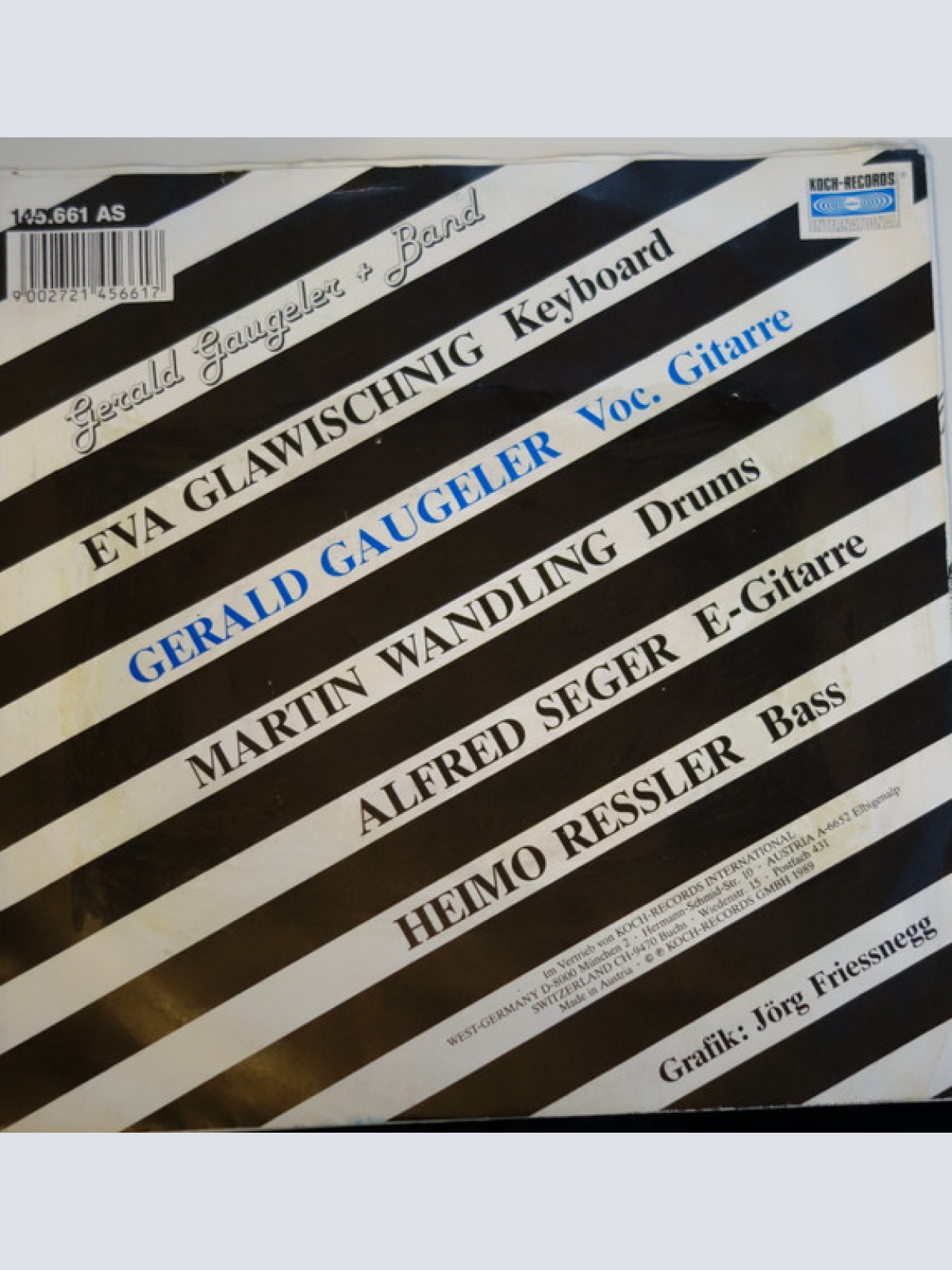 Vinyl / Gerald Gaugeler + Band* - Gelati