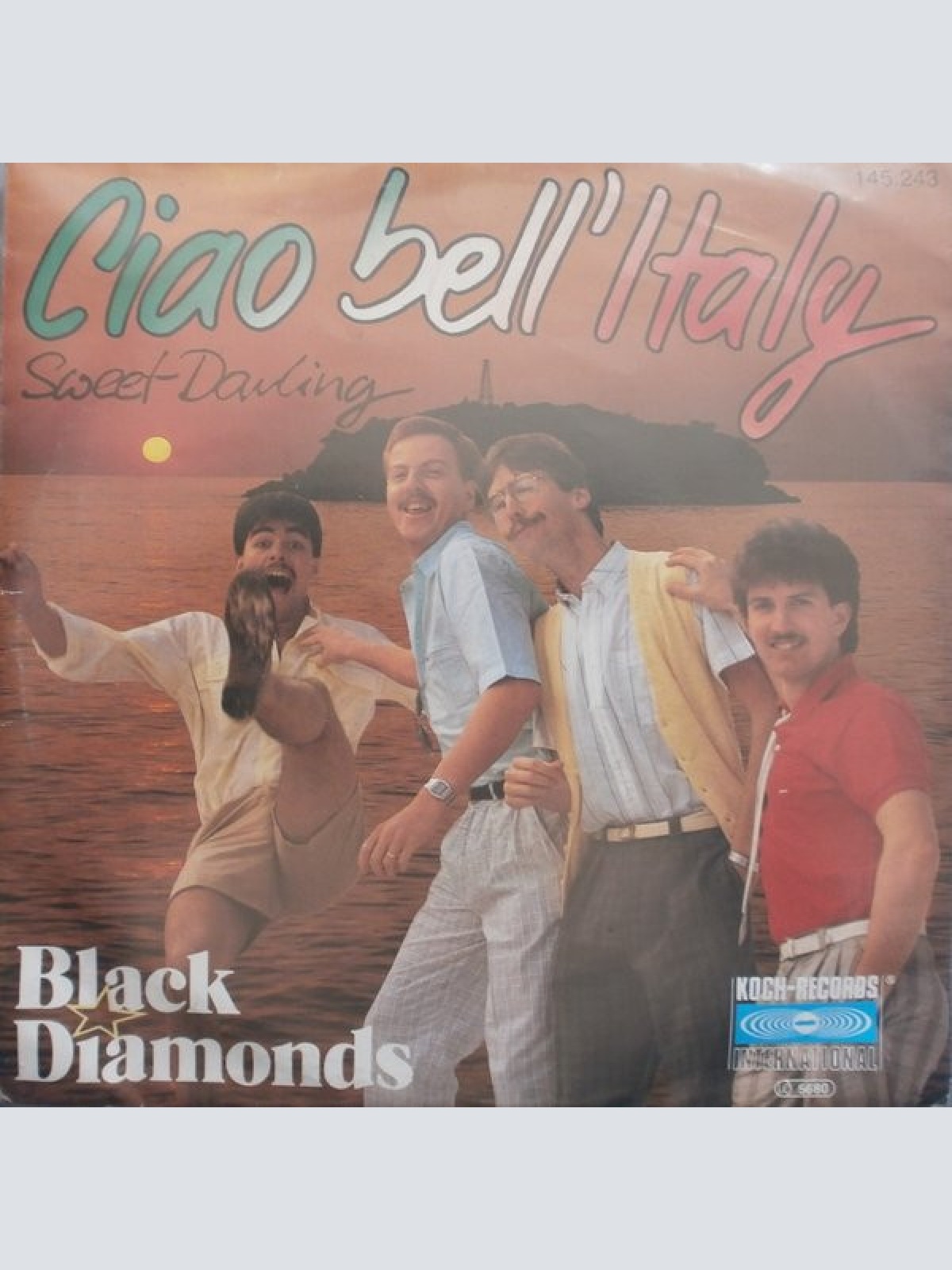 Vinyl / Black Diamonds - Ciao Bell' Italy