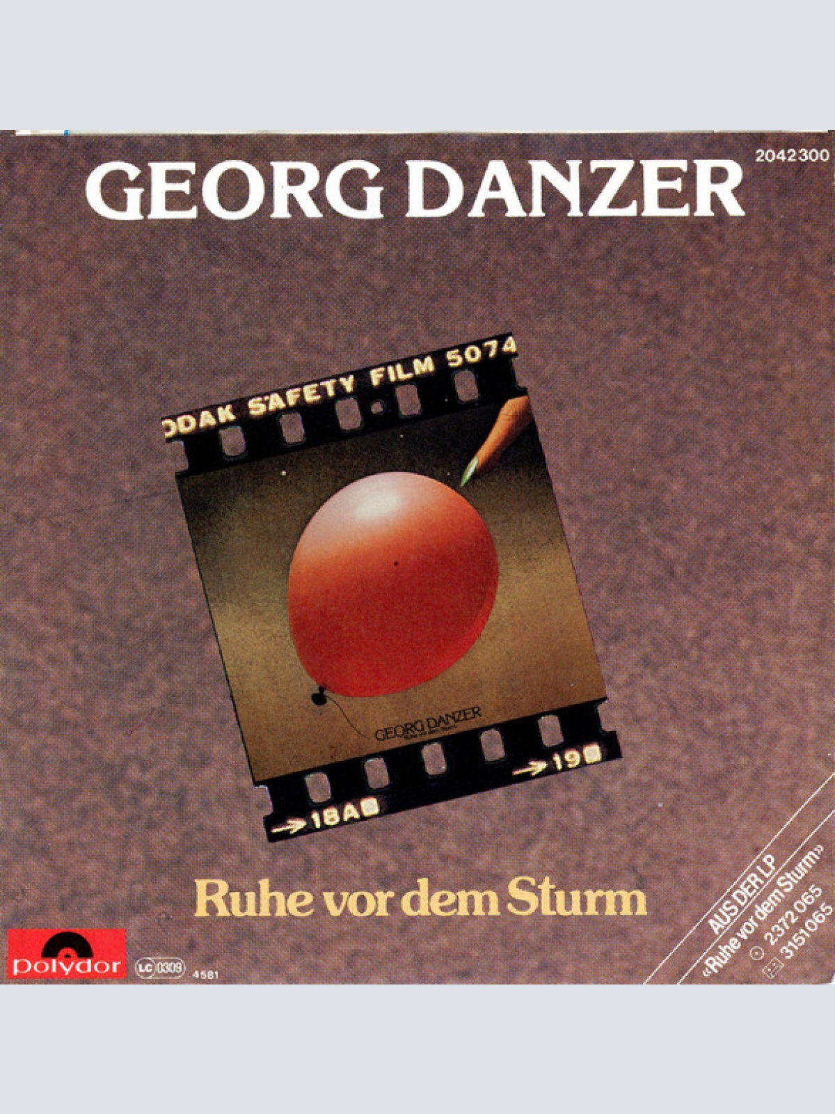 Vinyl / Georg Danzer - Frieden