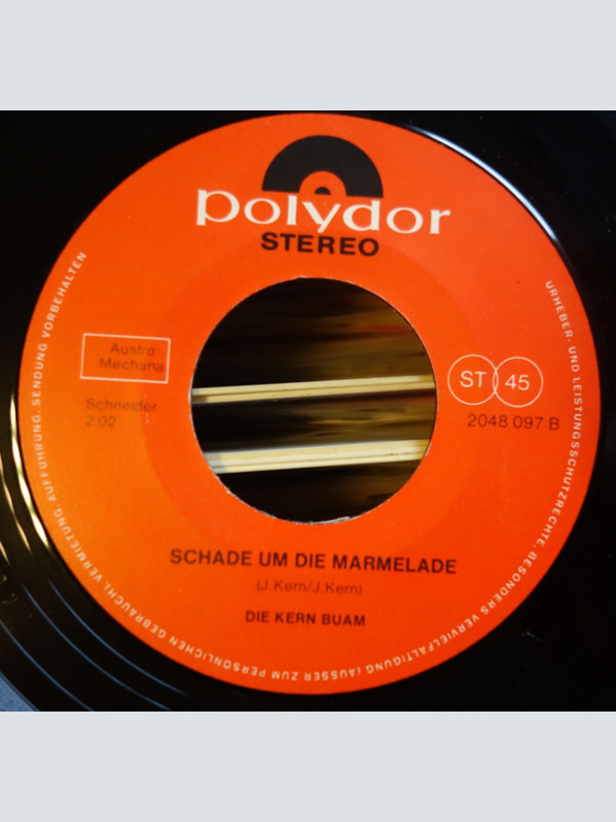 Vinyl / Die Kern Buam - So A Schieber