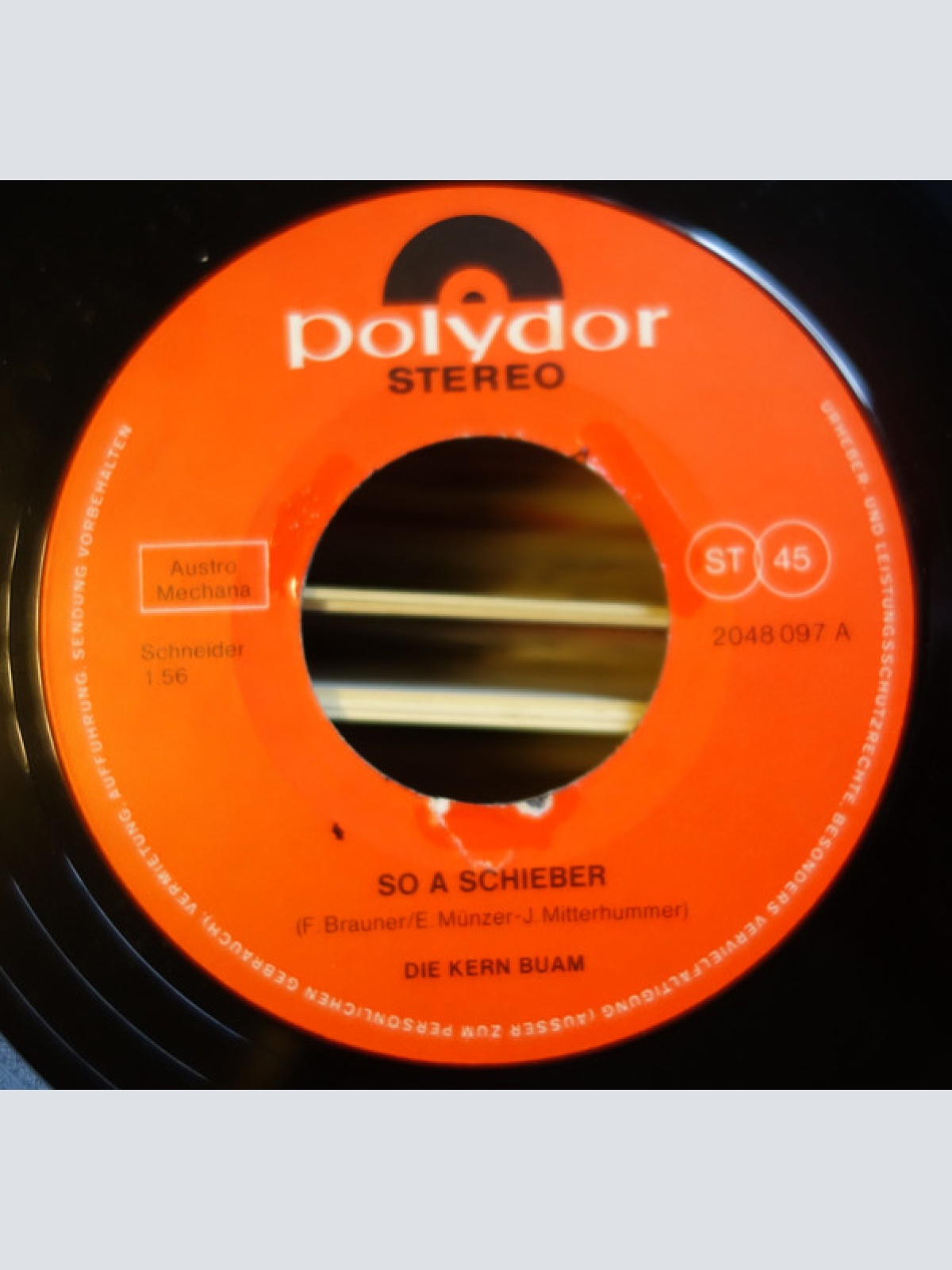 Vinyl / Die Kern Buam - So A Schieber