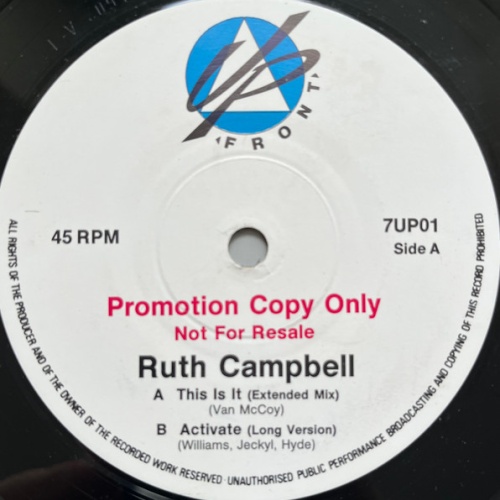 Vinyl / Ruth Campbell - This Is It