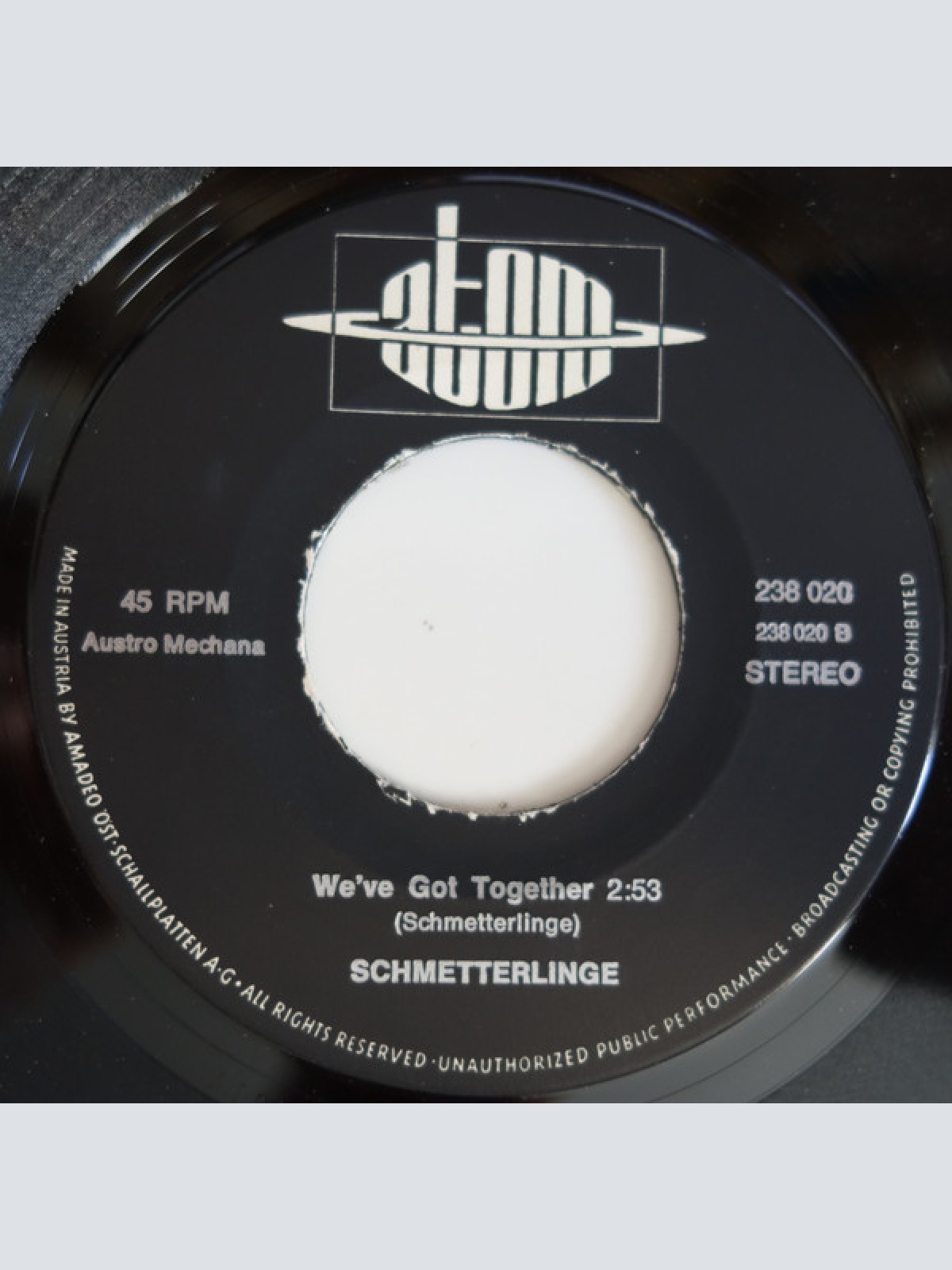 Vinyl / Schmetterlinge - Lord Raised His Voice / We've Got Together