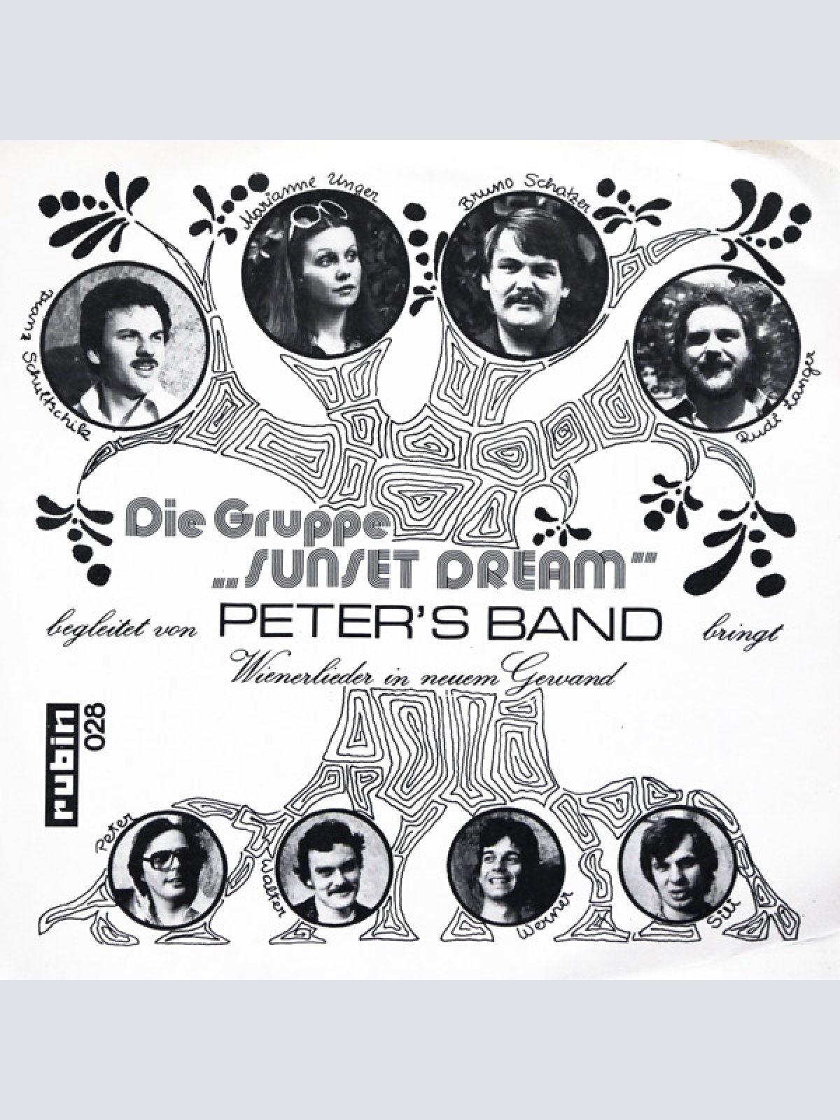 Vinyl / Marianne Unger & Bruno Schatzer , Die Gruppe Sunset Dream Begleitet Von Peter's Band - Im 2. Hieb An Einem Eck... / Die Tote Taub'n