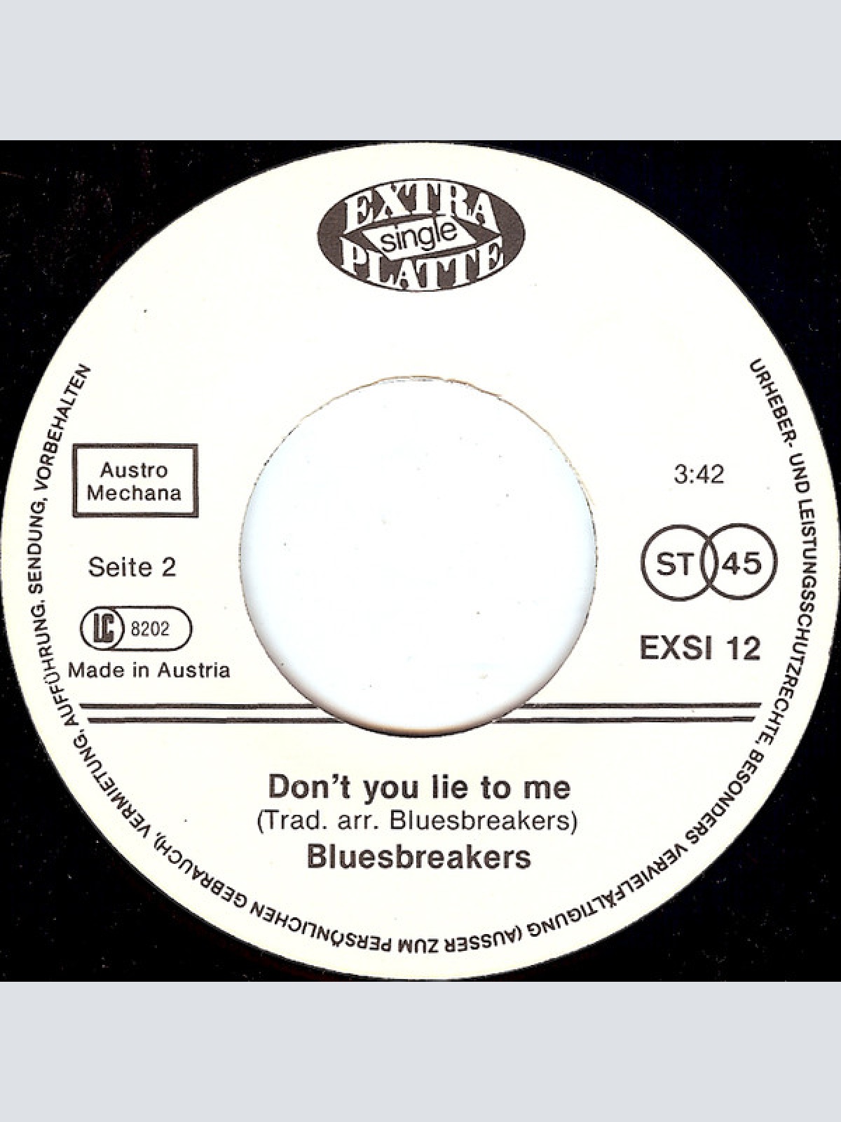 Vinyl / Bluesbreakers - Flip Flop & Fly