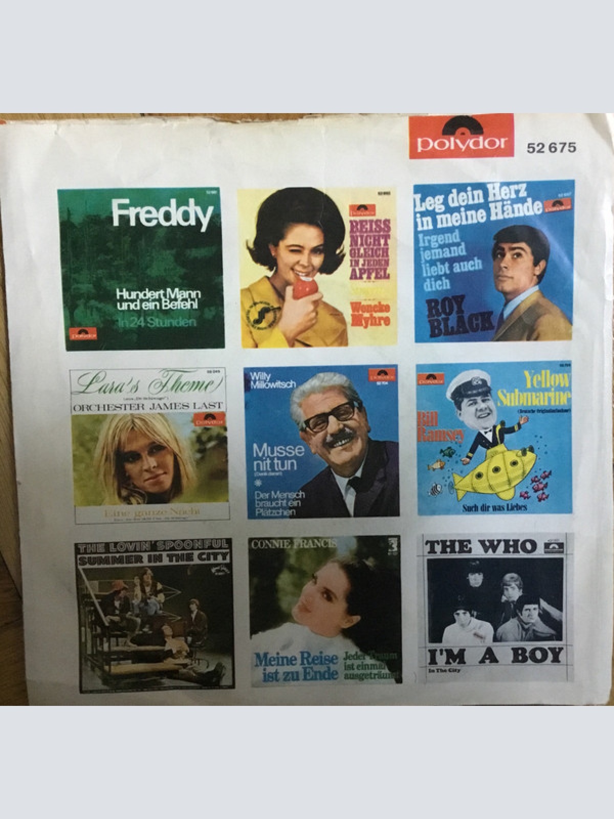 Vinyl / Randy Scott Und Die Dream-Boys - Du Aber Schaust Mich Nicht An