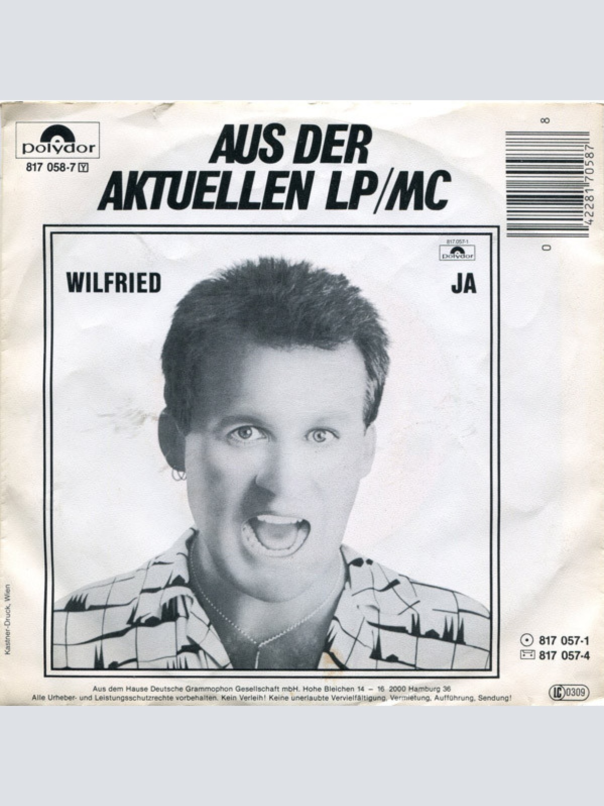 Vinyl / Wilfried - Lass Mi Bei Dir Sein