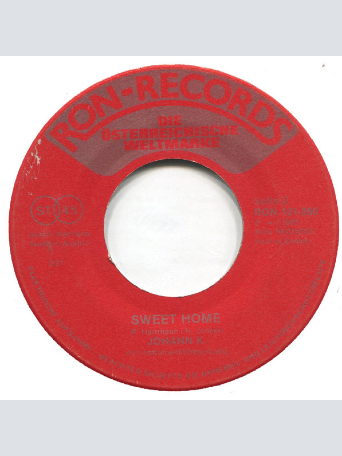 Vinyl / Johann K.* - Lonely Boy