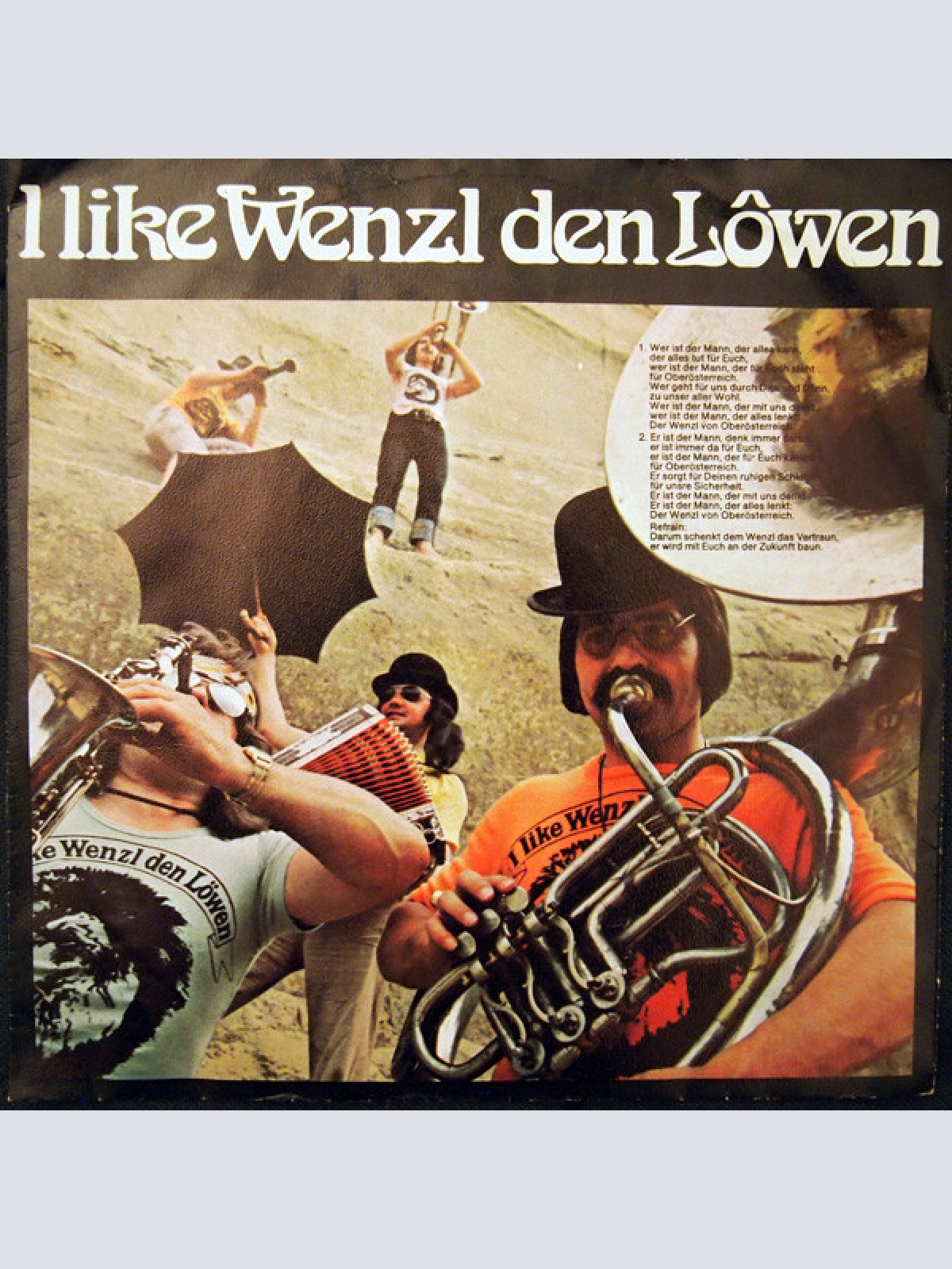 Vinyl / Die Wenzl-Singers / Kolping-Musik, Linz - I Like Wenzl Den Löwen