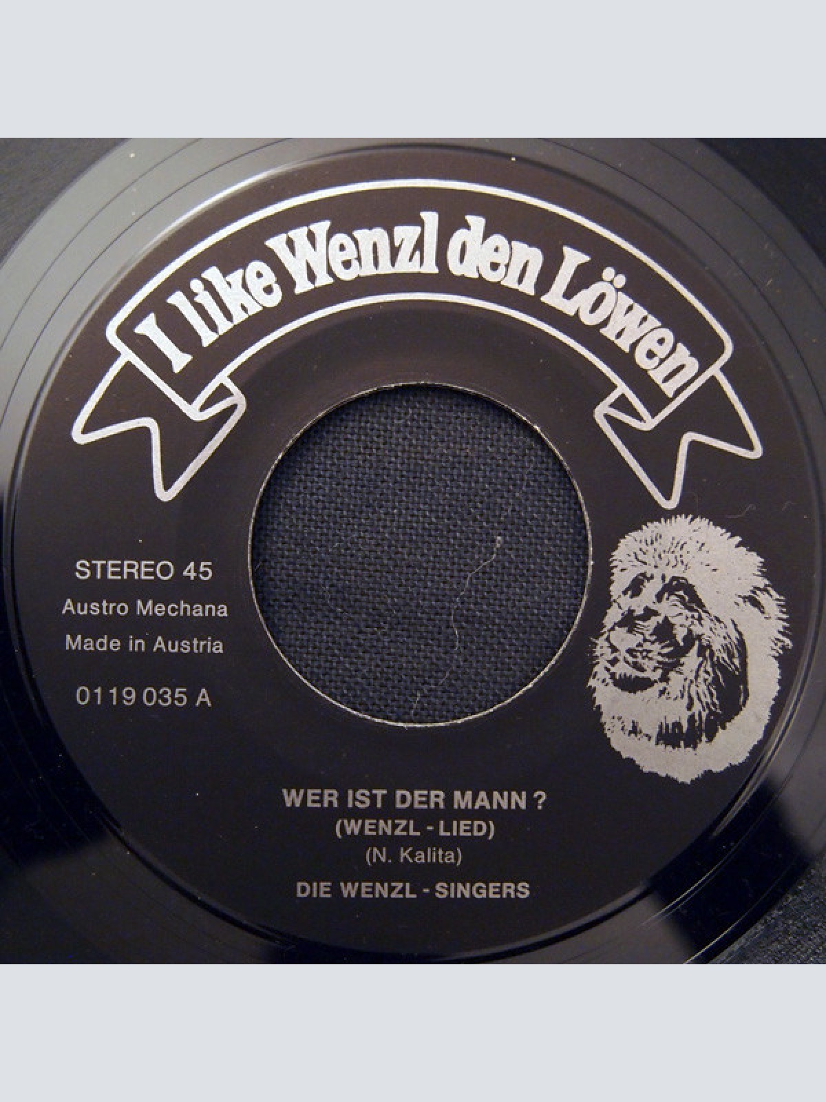 Vinyl / Die Wenzl-Singers / Kolping-Musik, Linz - I Like Wenzl Den Löwen