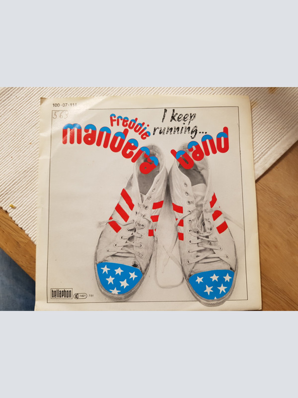 Vinyl / Freddie Mandera Band - I Keep Running...