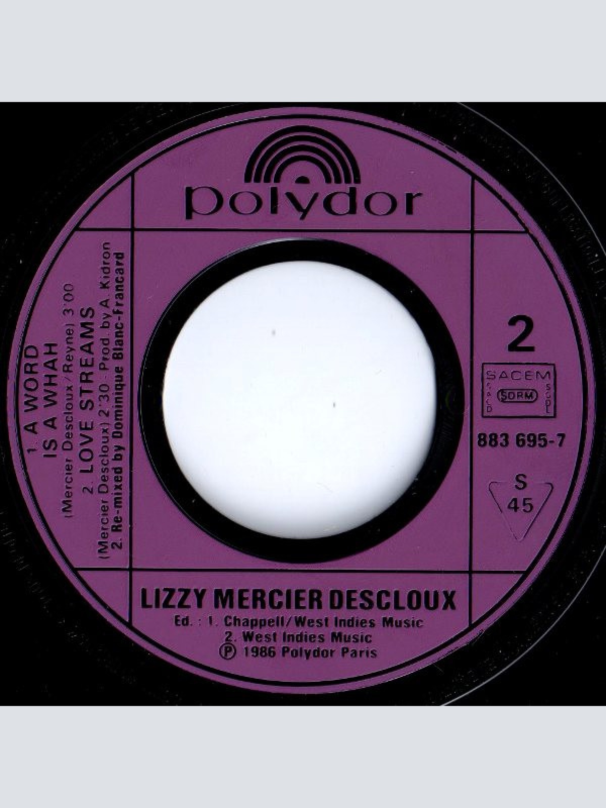 Vinyl / Lizzy Mercier Descloux - Fog Horn Blues