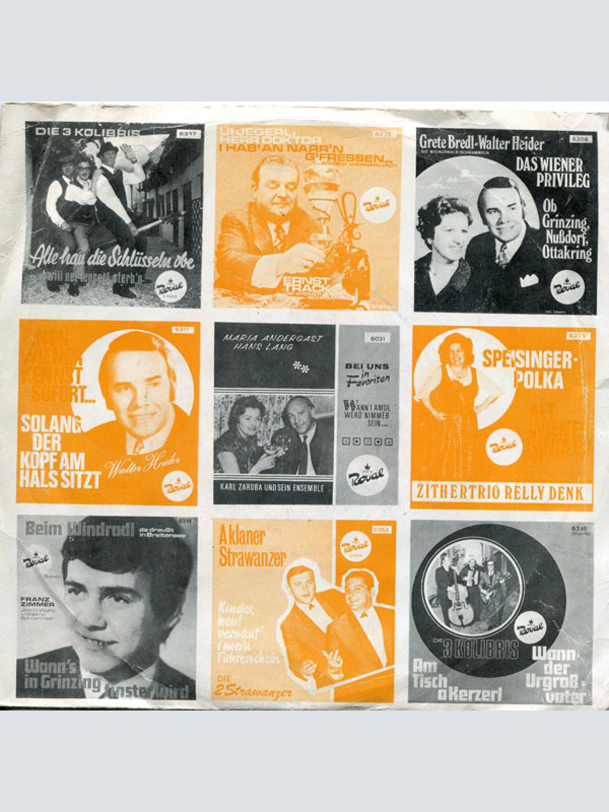 Vinyl / Adi Stassler Und Das Rudi Luksch-Trio - Wir Halt'n Z'samm / Masta...