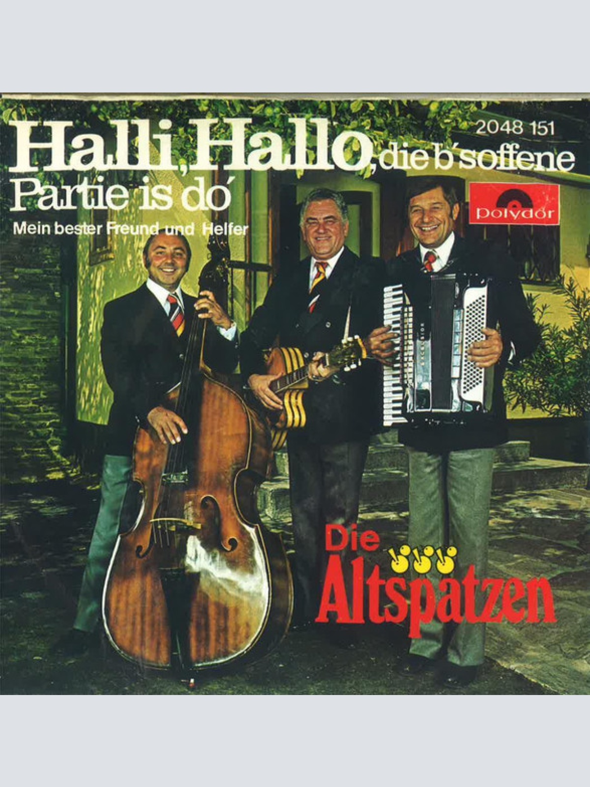 Vinyl / Die Altspatzen - Halli, Hallo, Die B'soffene Partie Is Do