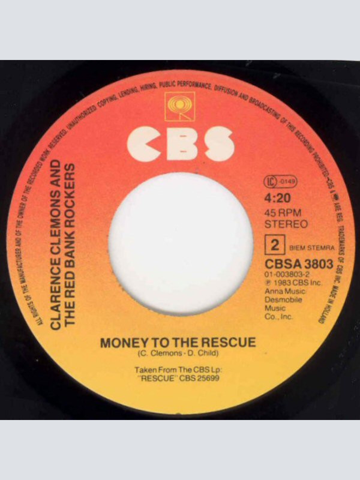 Vinyl / Clarence Clemons And The Red Bank Rockers - Resurrection Shuffle