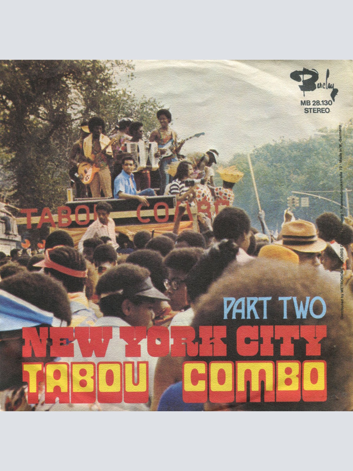 Vinyl / Tabou Combo - New York City