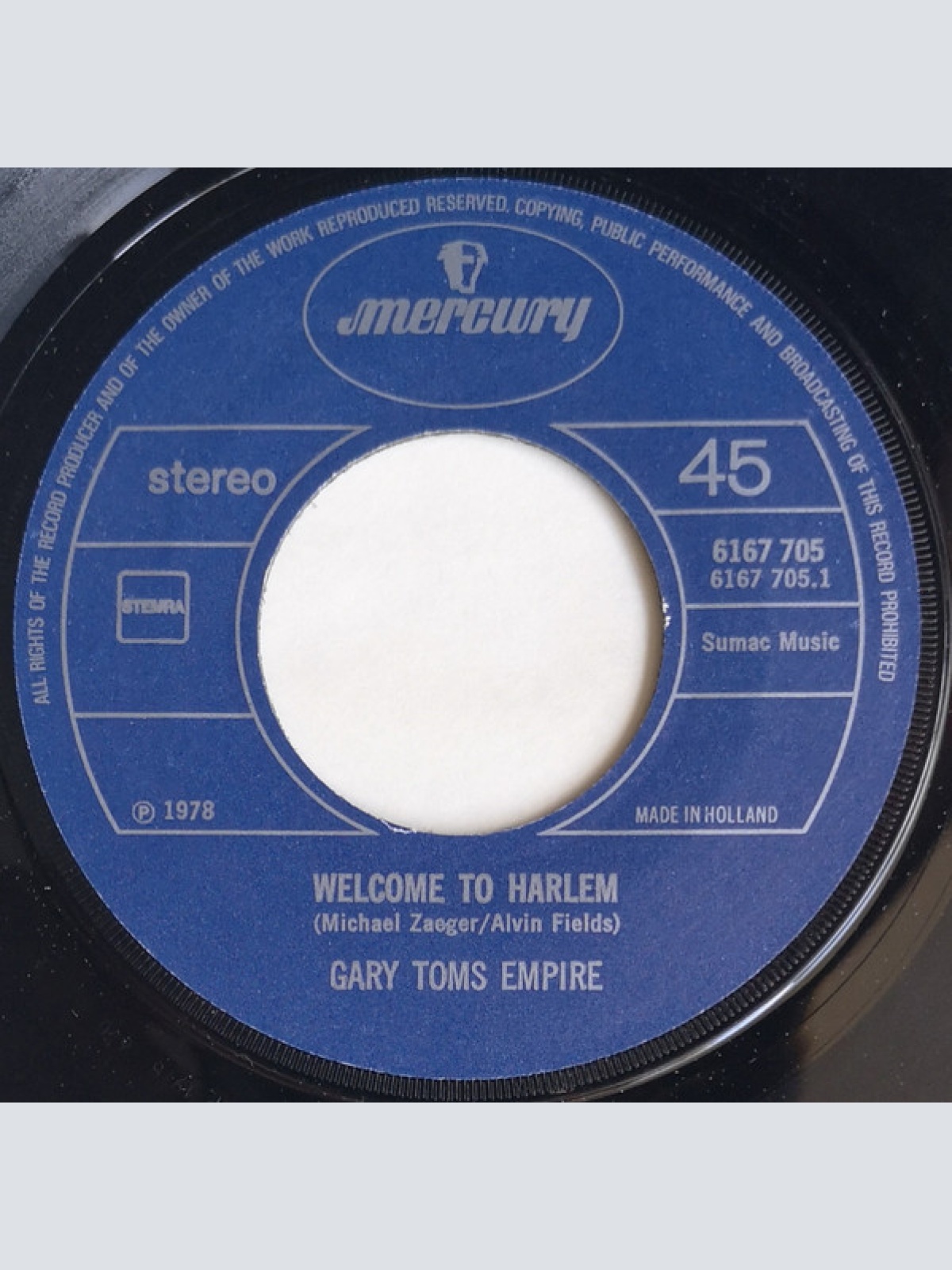 Vinyl / Gary Toms Empire - Welcome To Harlem