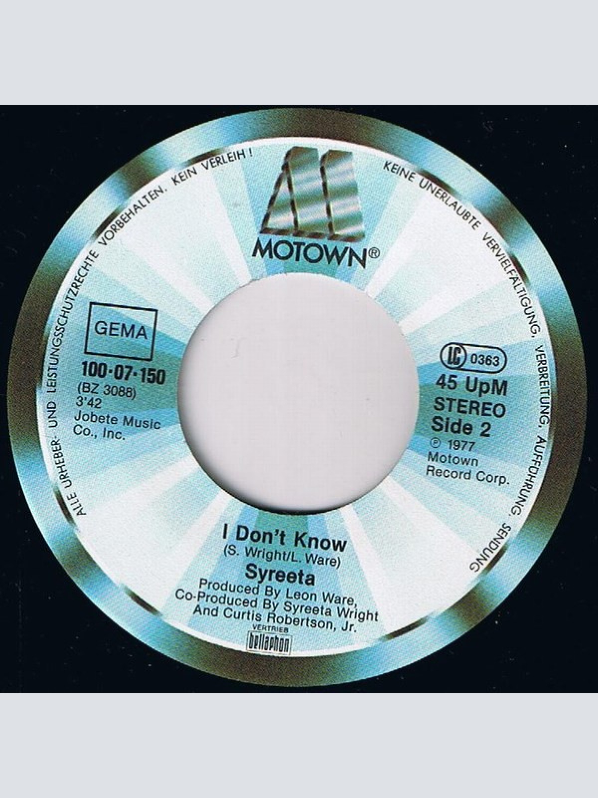 Vinyl / Syreeta - Quick Slick