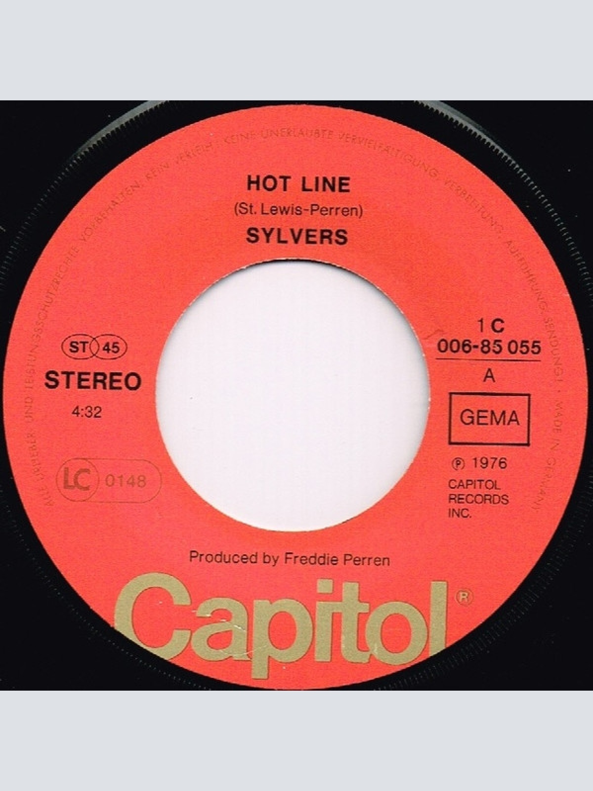 Vinyl / The Sylvers - Hot Line