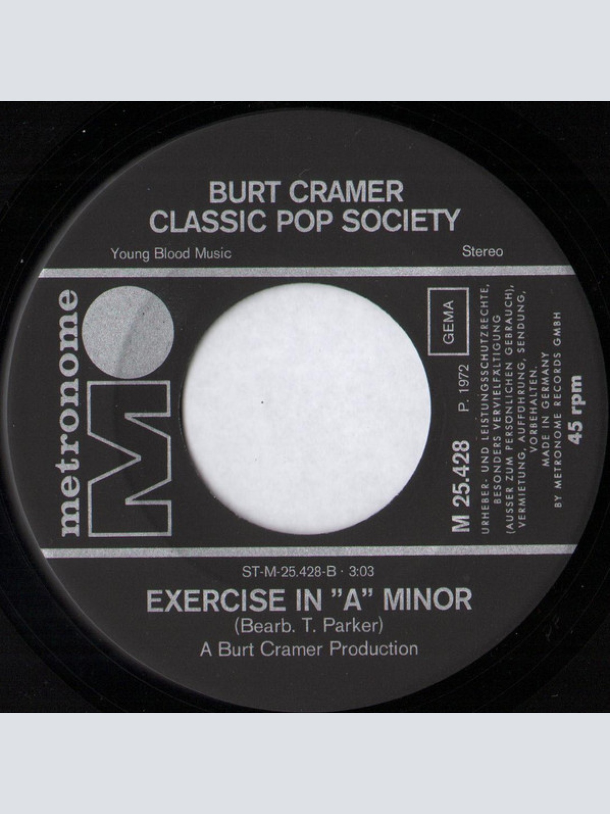 Vinyl / Burt Cramer Classic Pop Society - Mendelssohn's 4th