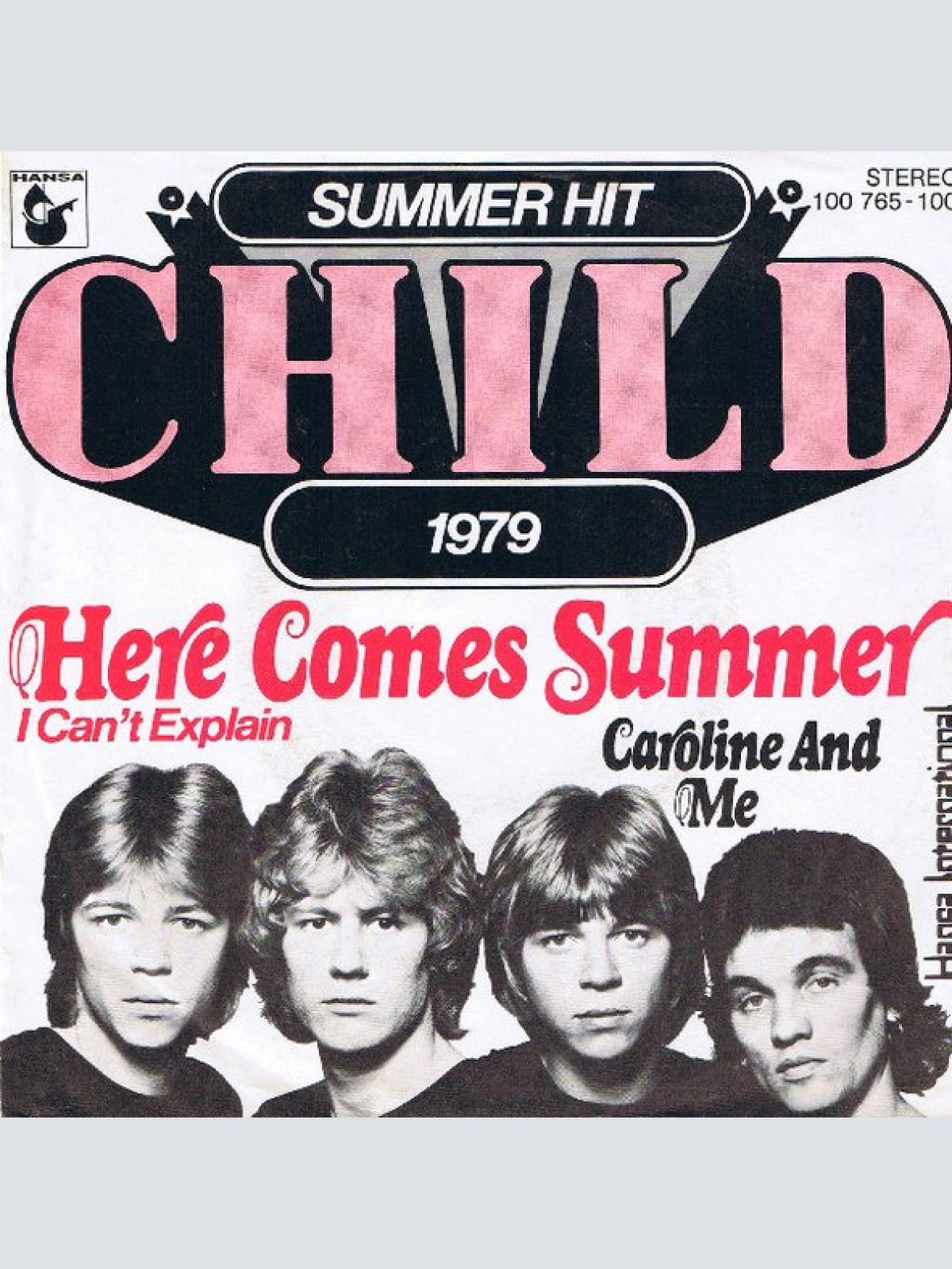 Vinyl / Child (2) - Here Comes Summer  I Can't Explain
