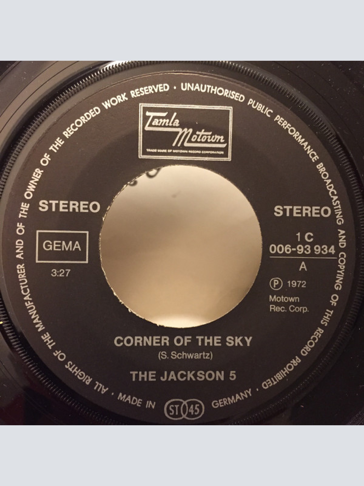 Vinyl / The Jackson 5 - Corner Of The Sky