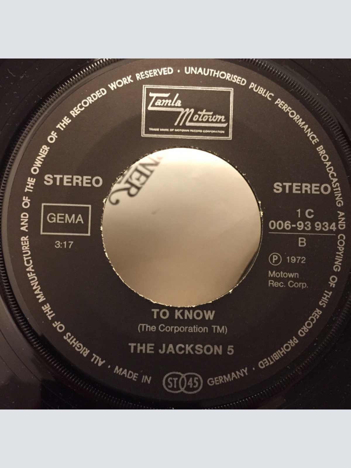 Vinyl / The Jackson 5 - Corner Of The Sky