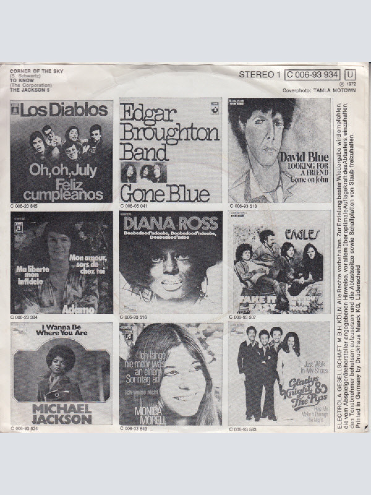 Vinyl / The Jackson 5 - Corner Of The Sky