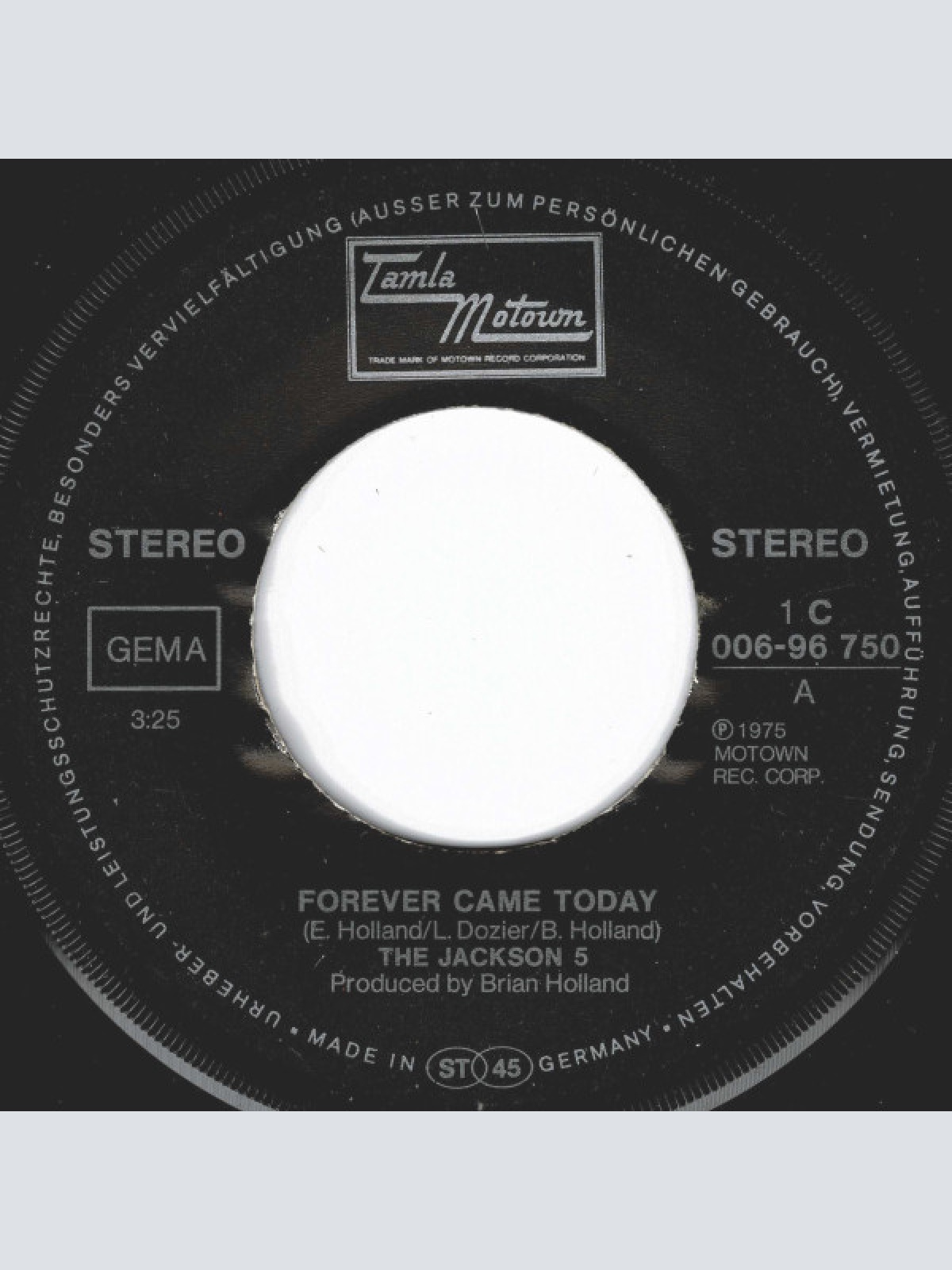 Vinyl / The Jackson 5 - Forever Came Today