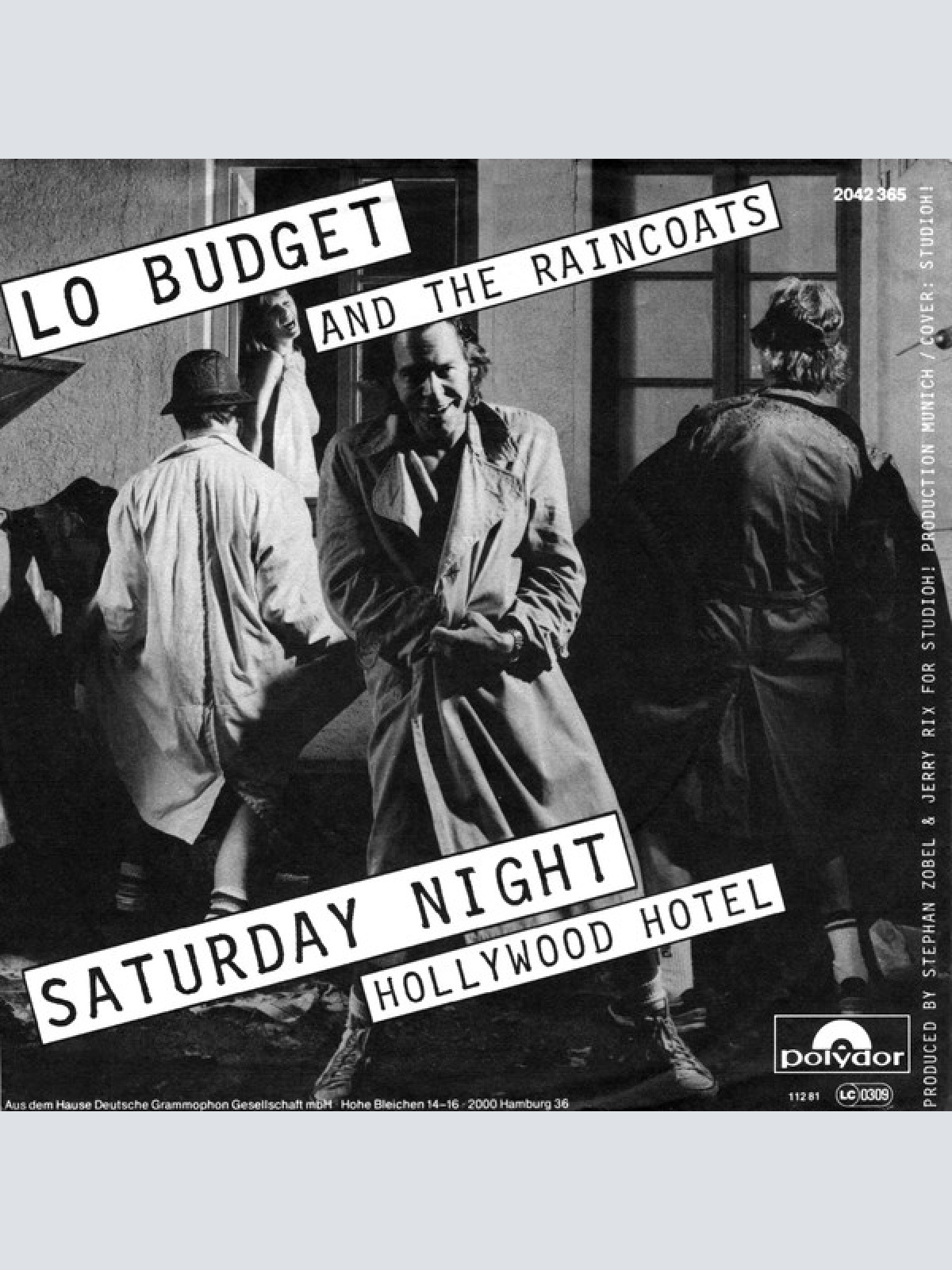 Vinyl / Lo Budget And The Raincoats - Saturday Night