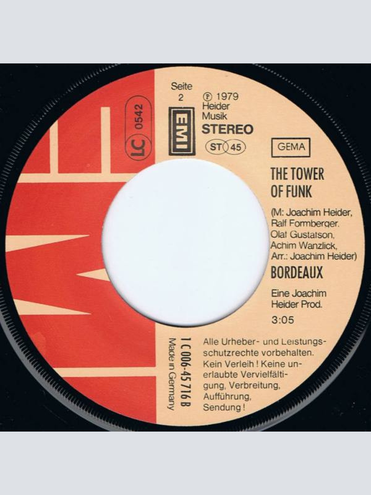 Vinyl / Bordeaux (3) - Everybody (Clap Your Hands)