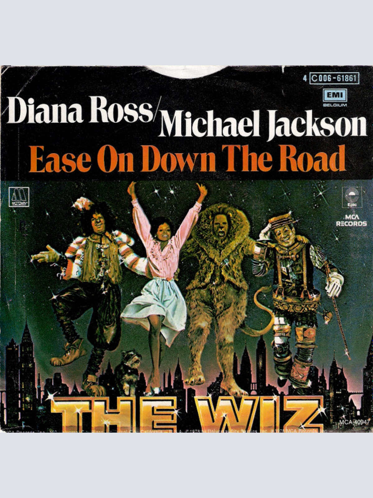 Vinyl / Diana Ross & Michael Jackson / Quincy Jones - Ease On Down The Road / Poppy Girls