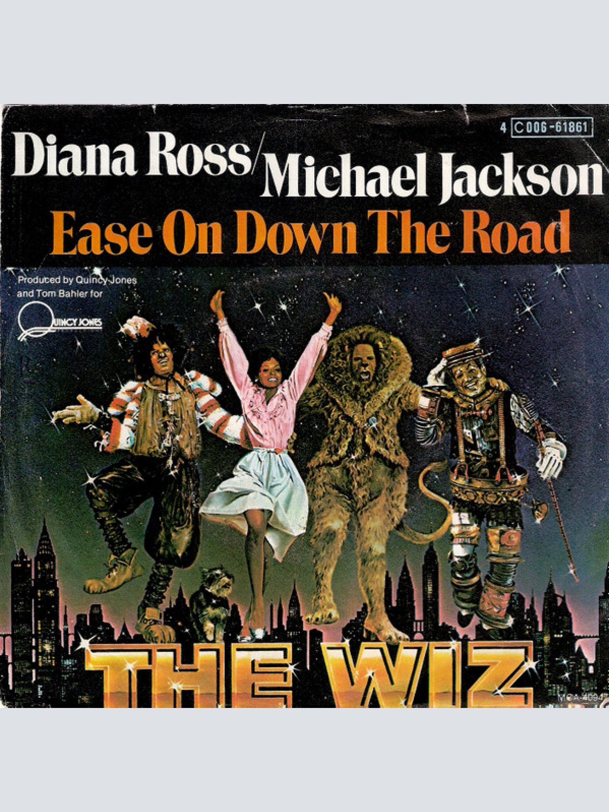 Vinyl / Diana Ross & Michael Jackson / Quincy Jones - Ease On Down The Road / Poppy Girls