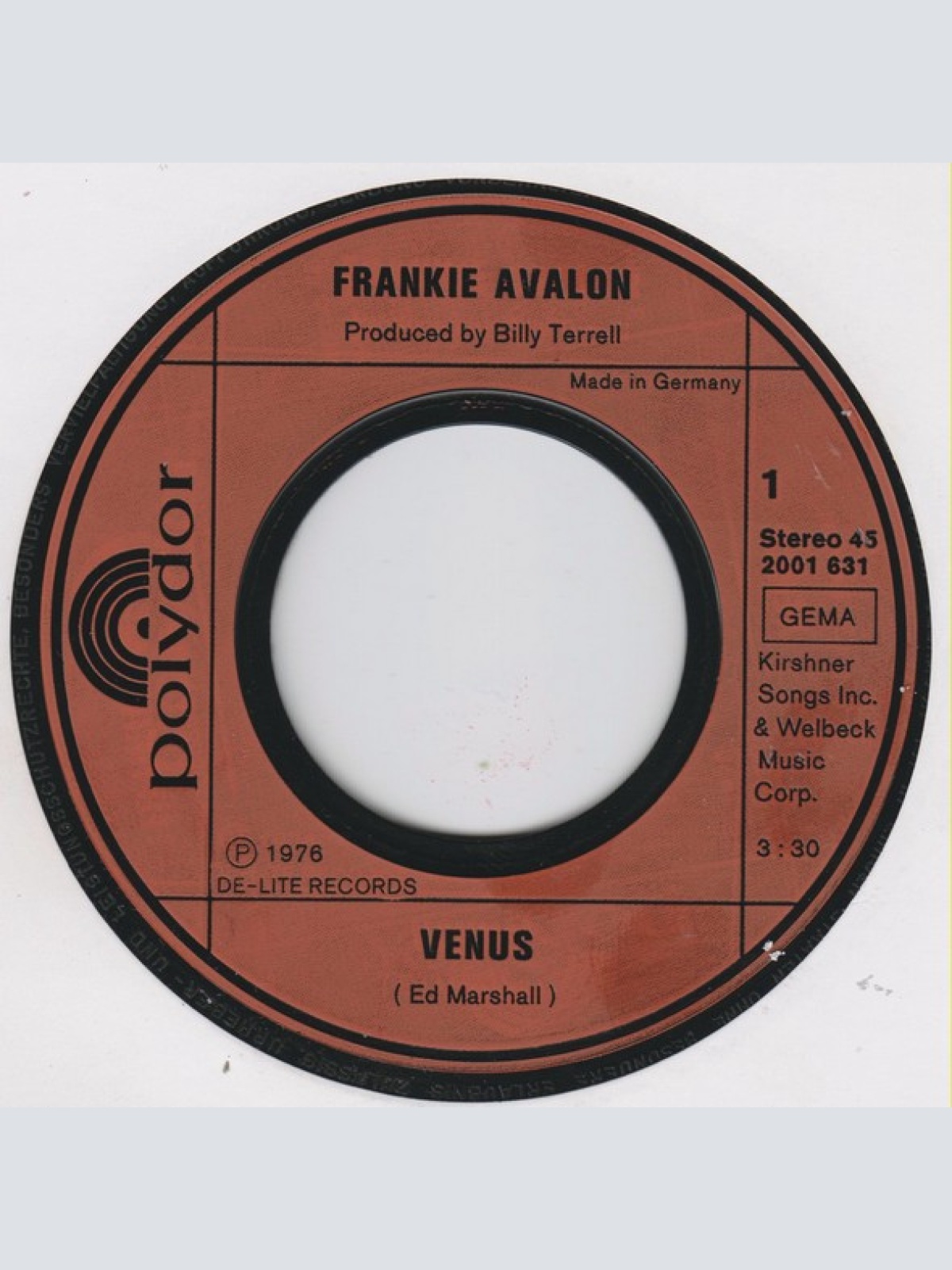 Vinyl / Frankie Avalon - Venus-Venus