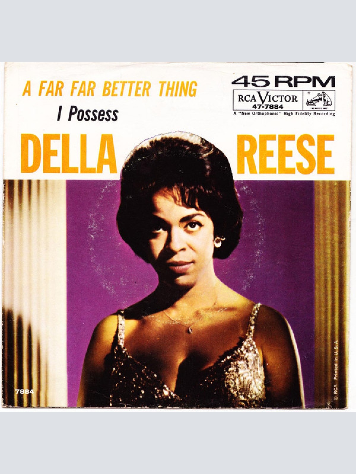 Vinyl / Della Reese - A Far Far Better Thing / I Possess