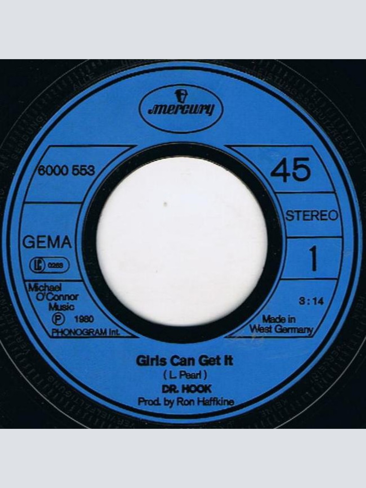Vinyl / Dr. Hook - Girls Can Get It / Doin' It