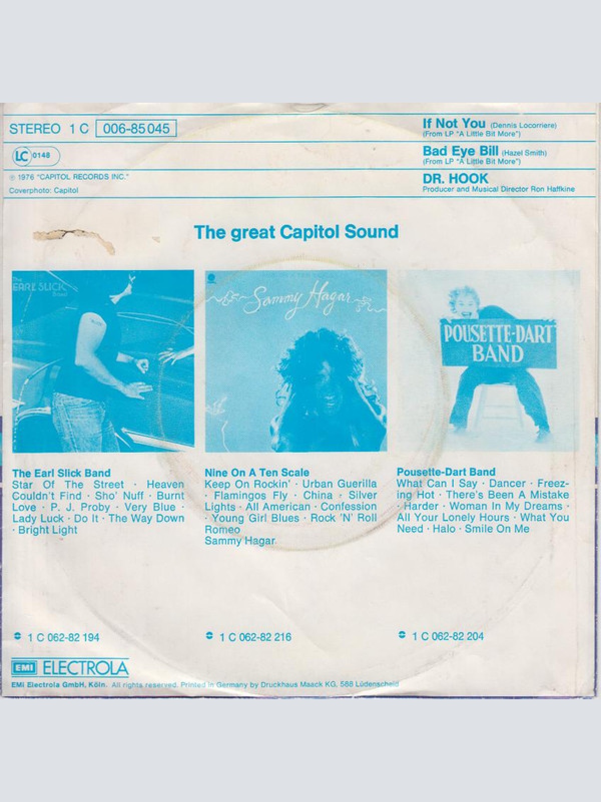 Vinyl / Dr. Hook - If Not You