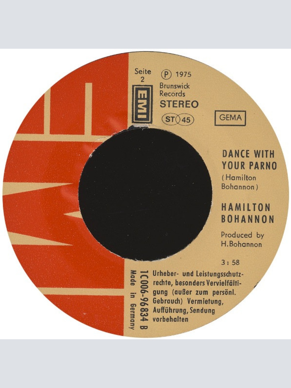 Vinyl / Hamilton Bohannon - Foot Stompin Music