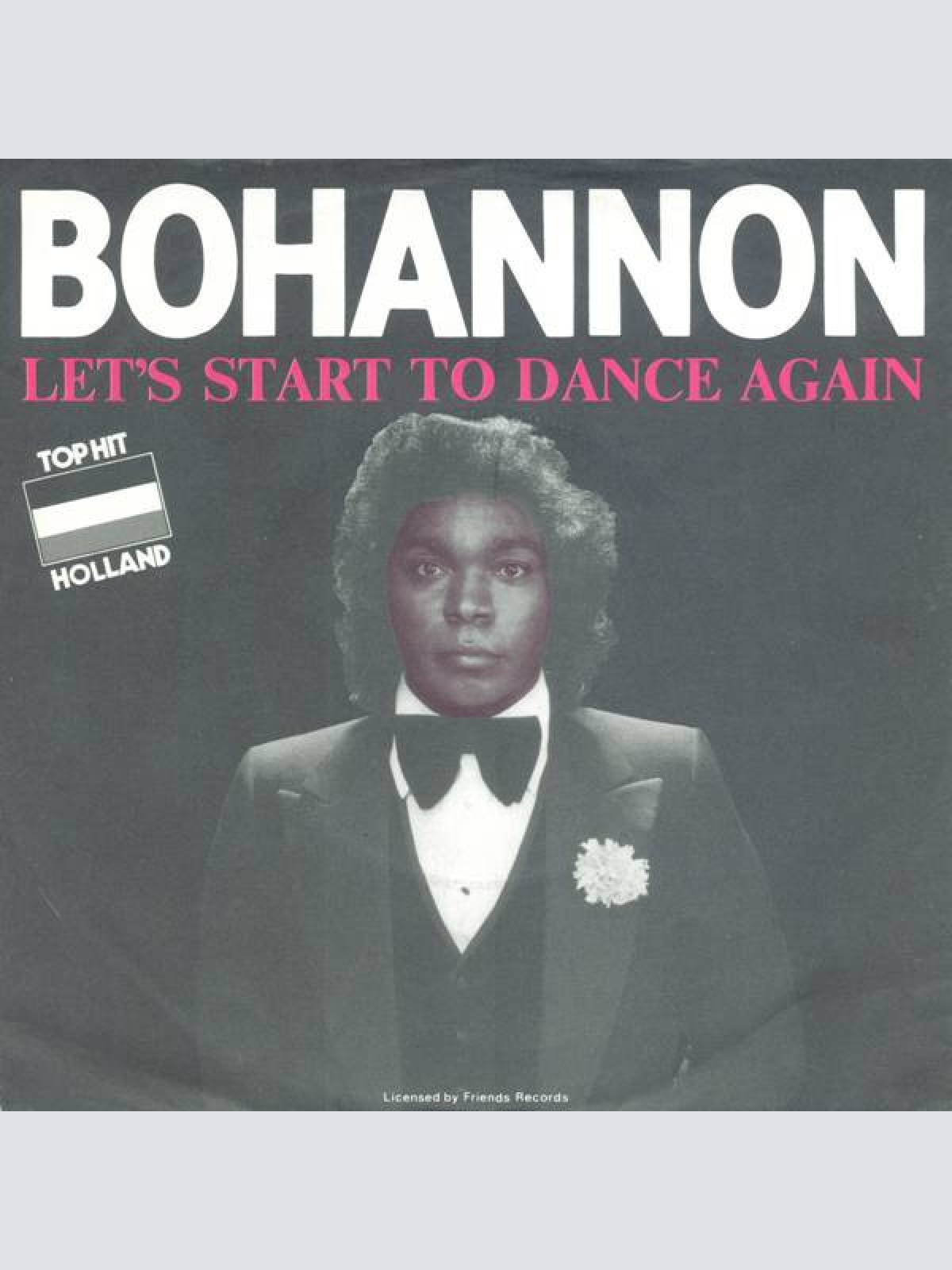 Vinyl / Bohannon* - Let's Start To Dance Again