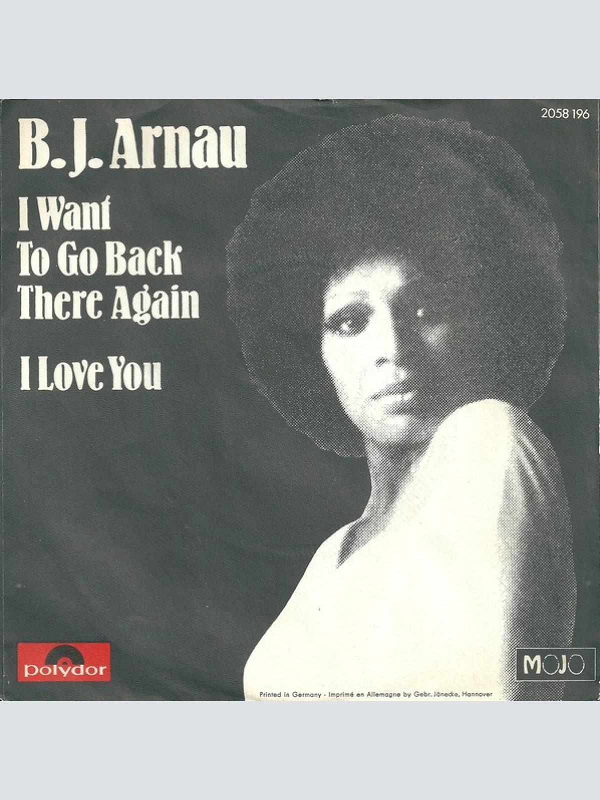 Vinyl / B.J. Arnau* - I Want To Go Back There Again / I Love You