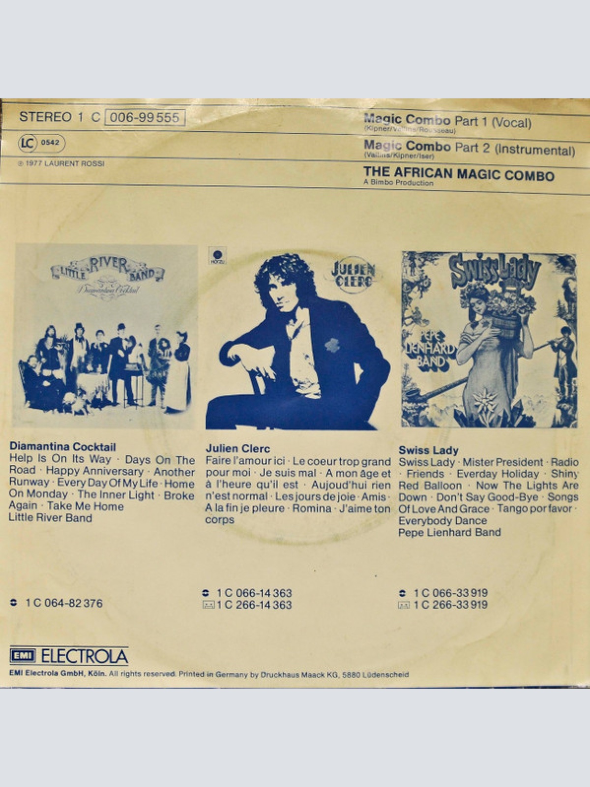 Vinyl / The African Magic Combo* - Magic Combo (Part 1 & Part 2)