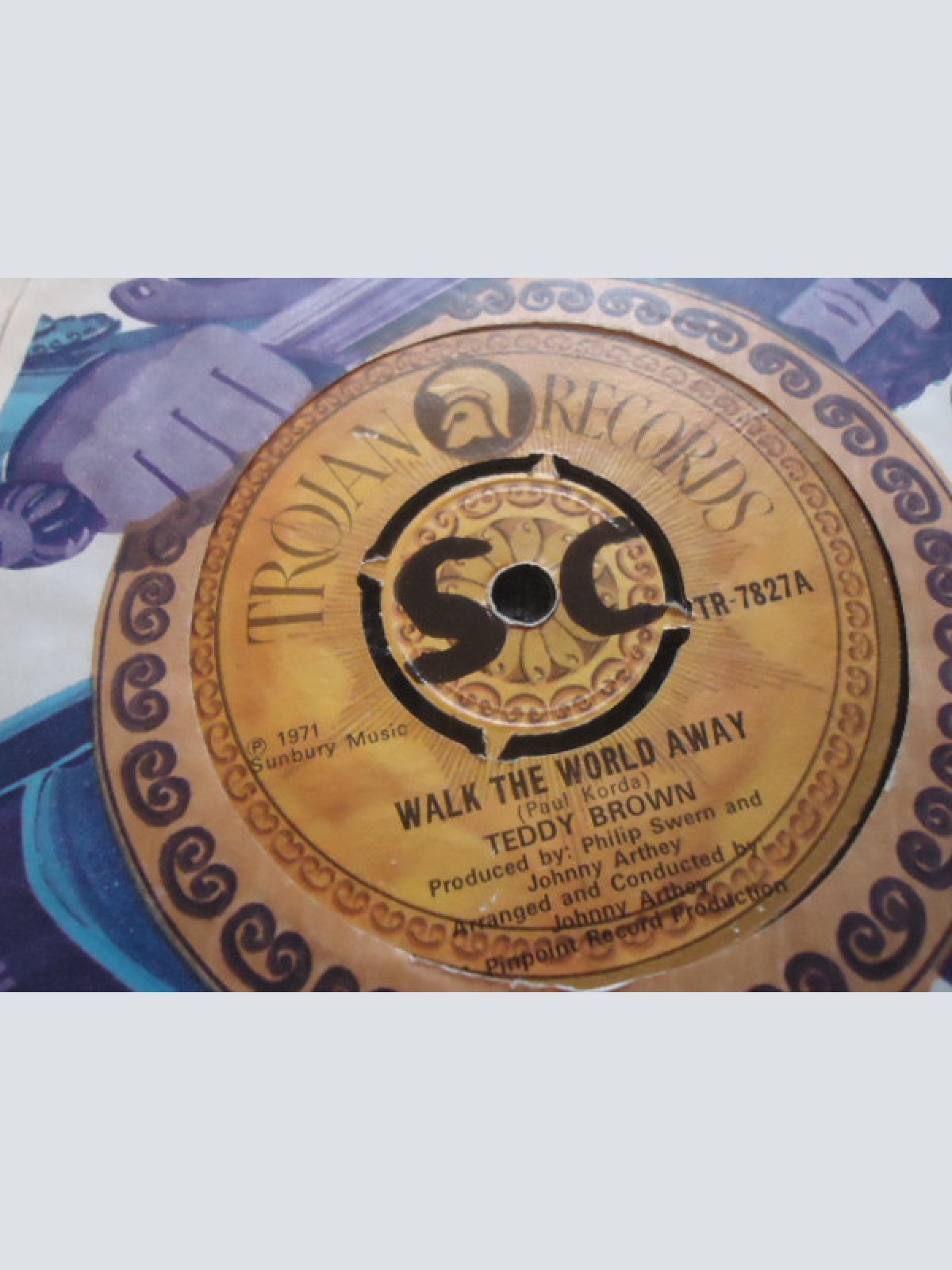 Vinyl / Teddy Brown (3) - Walk The World Away