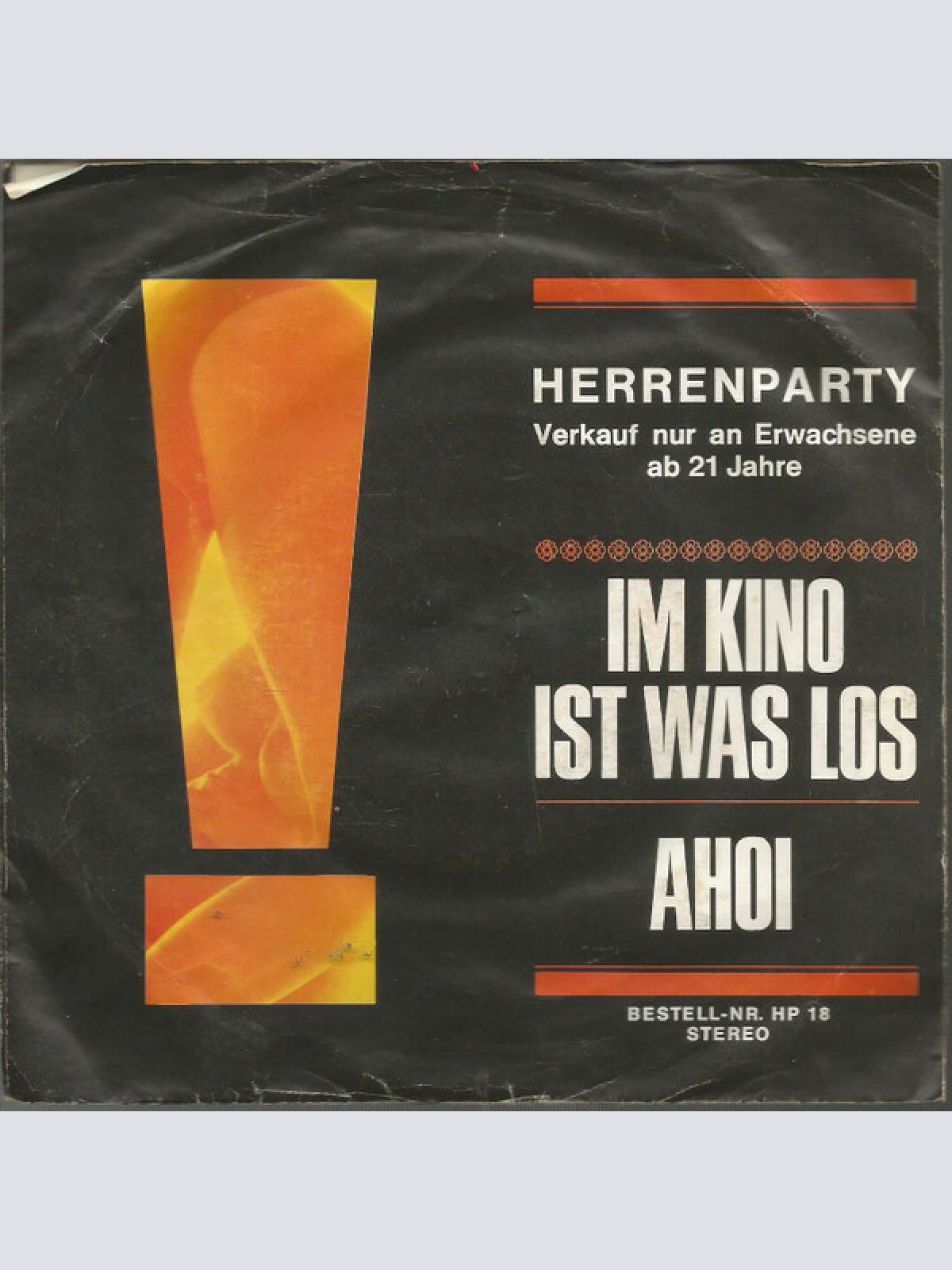 Vinyl / Unknown Artist - Im Kino Ist Was Los / Ahoi