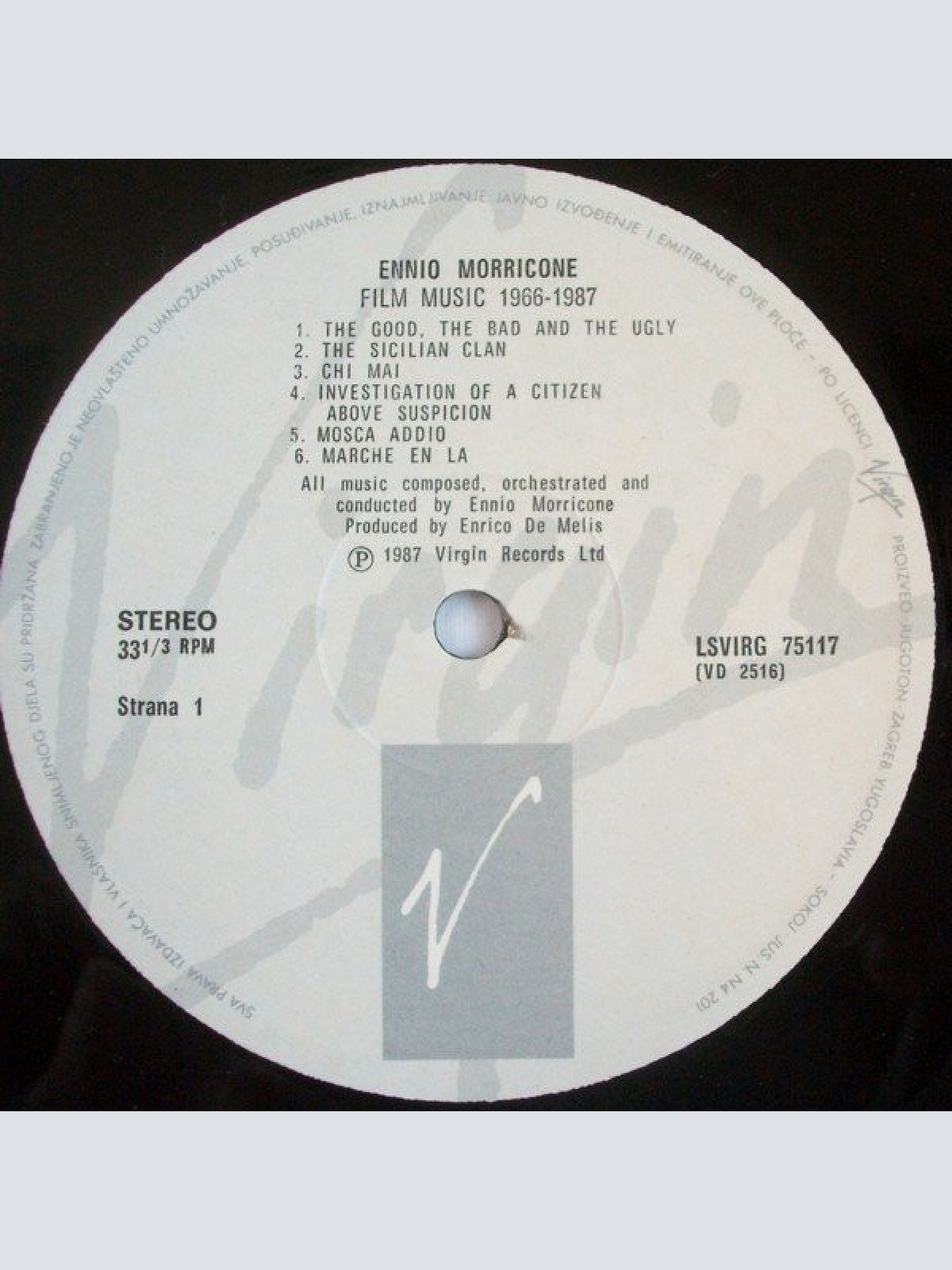 Vinyl / Ennio Morricone - Film Music 1966-1987