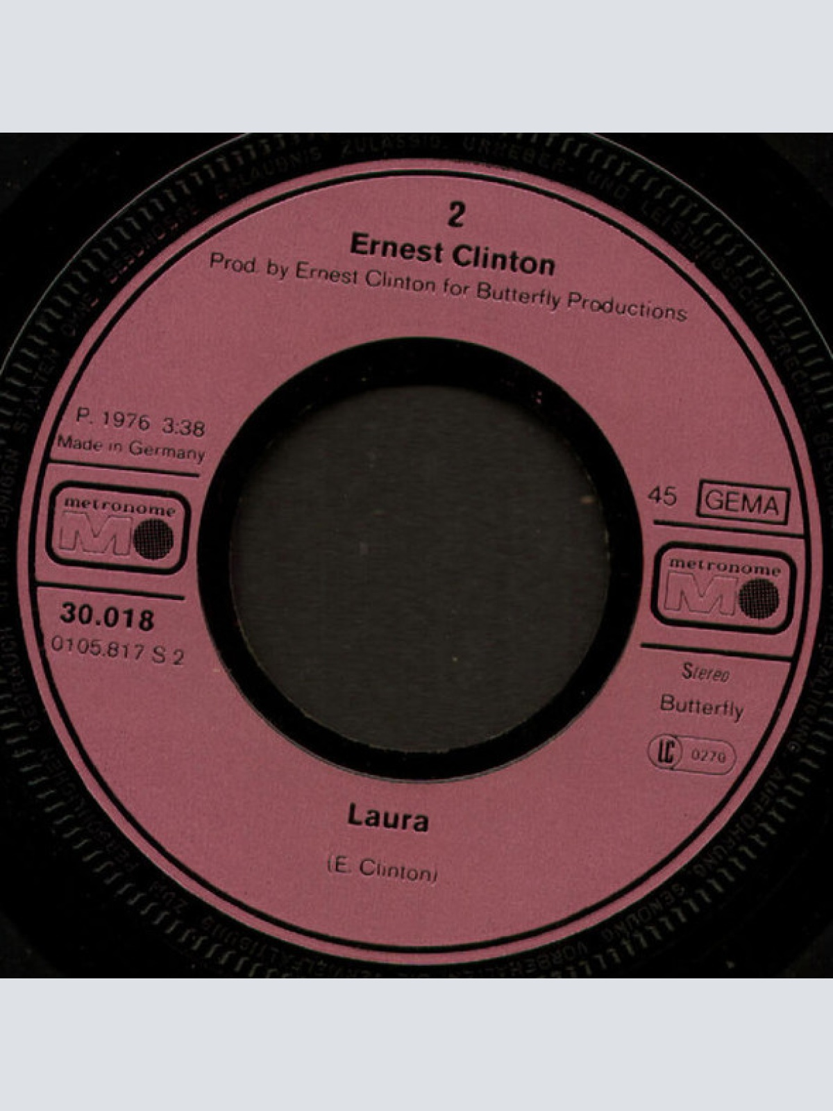 Vinyl / Ernest Clinton - Na Na Na Gang Gang Gang