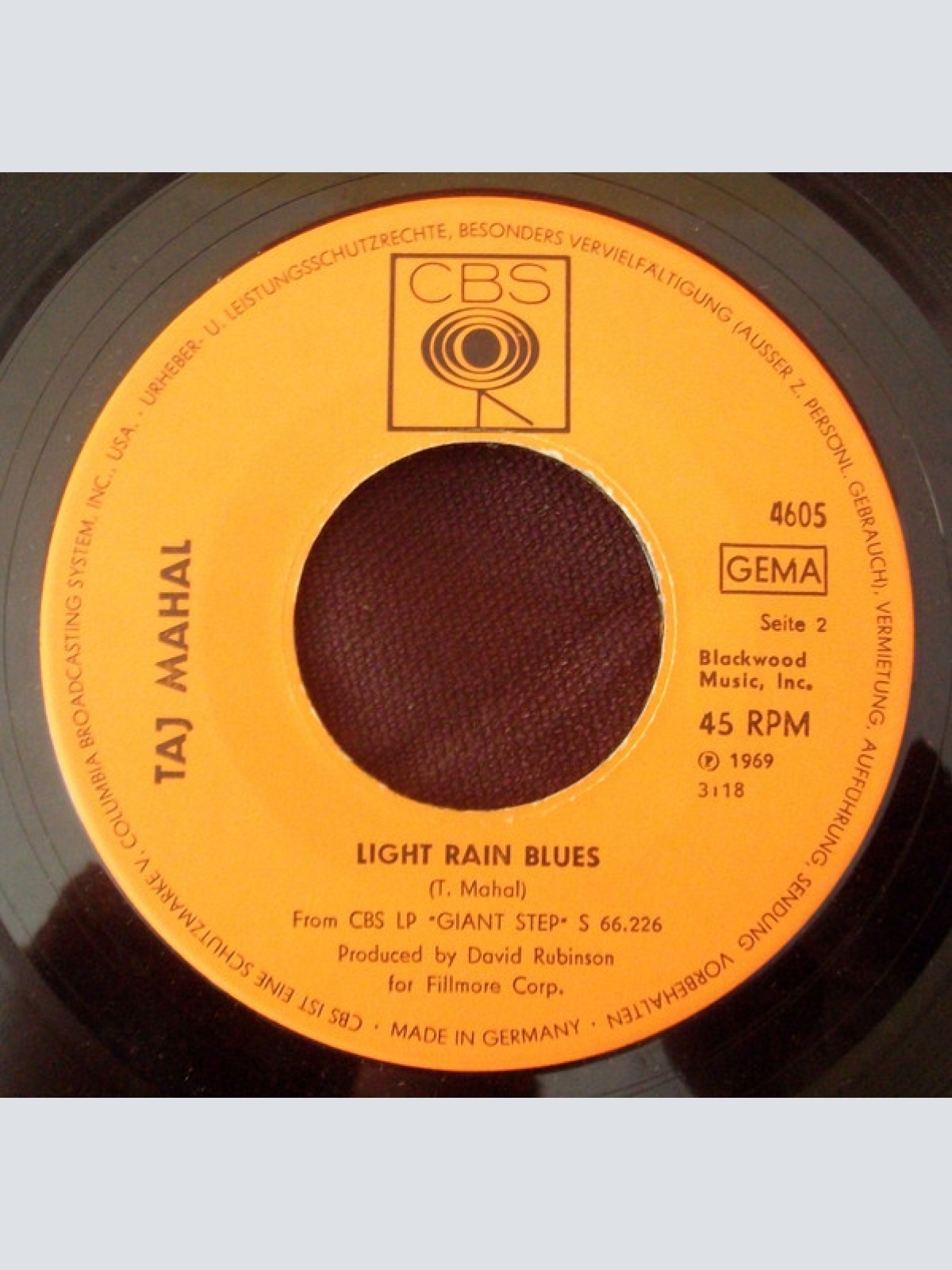 Vinyl / Taj Mahal - Six Days On The Road