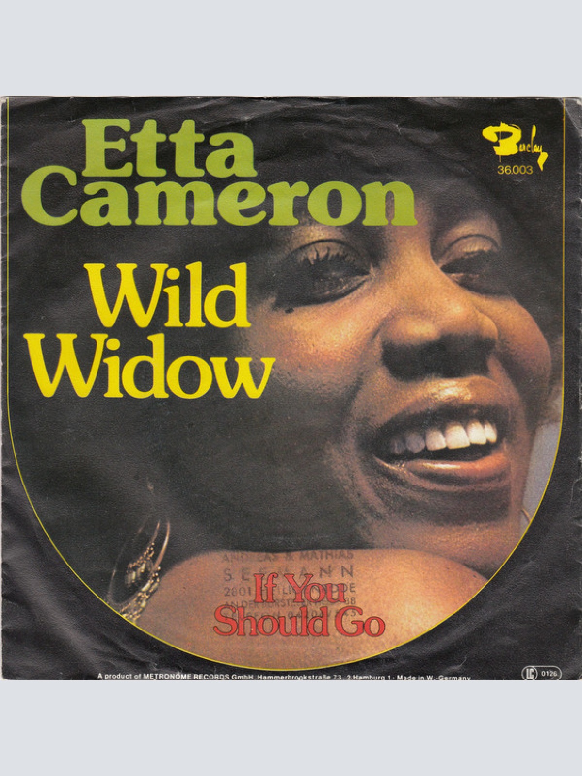 Vinyl / Etta Cameron - Wild Widow